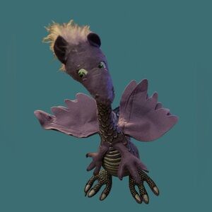 Annalee Purple Dragon Doll Halloween Fuzzy New Tags 2020 Retired 311720 Rare